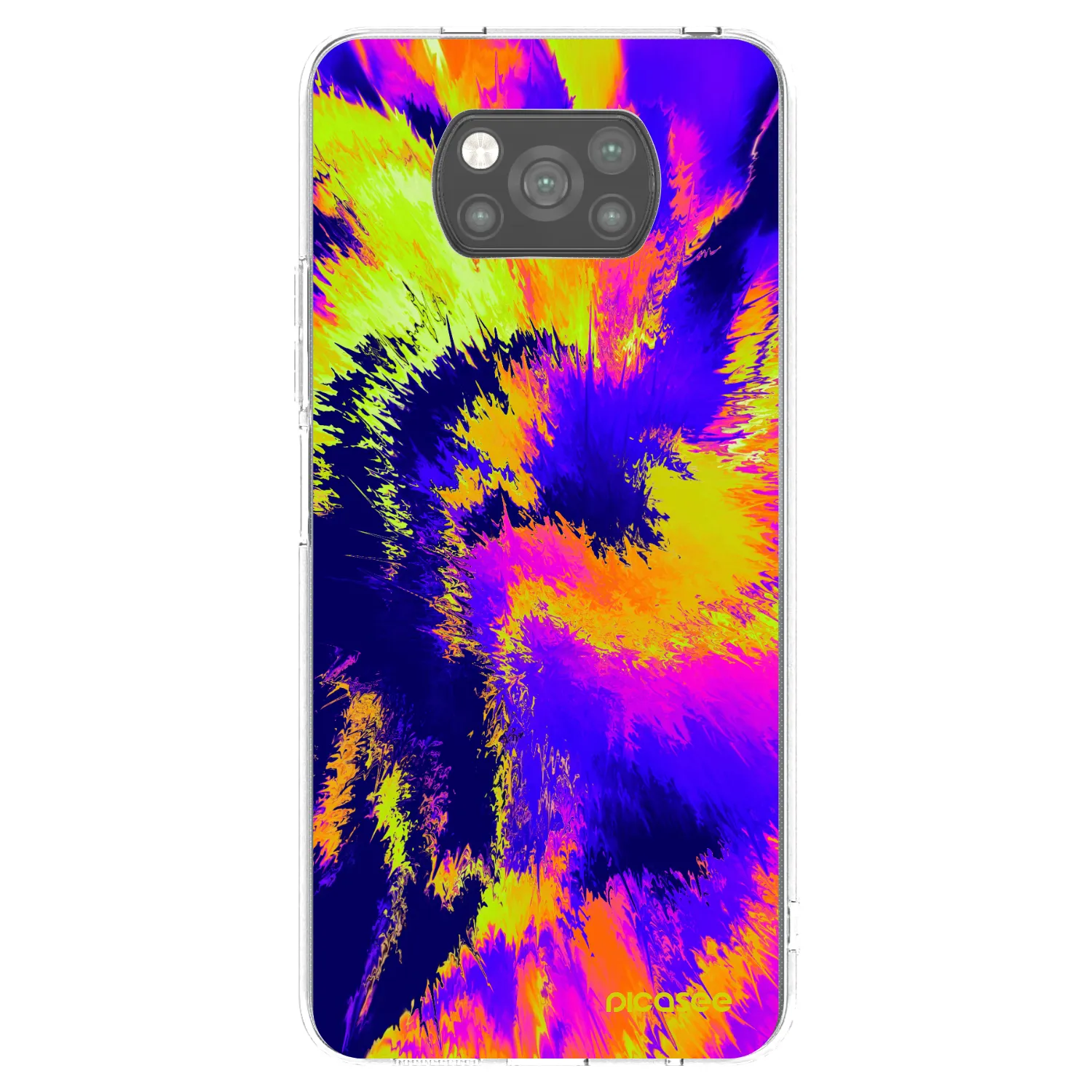 Picasee crna silikonska maskica za Xiaomi Poco X3 Pro - Burn