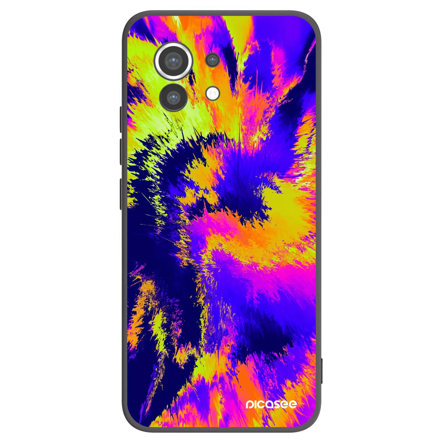 Picasee crna silikonska maskica za Xiaomi Mi 11 - Burn