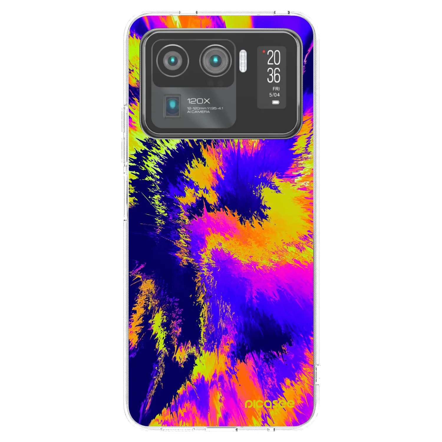 Picasee silikonska prozirna maskica za Xiaomi Mi 11 Ultra - Burn