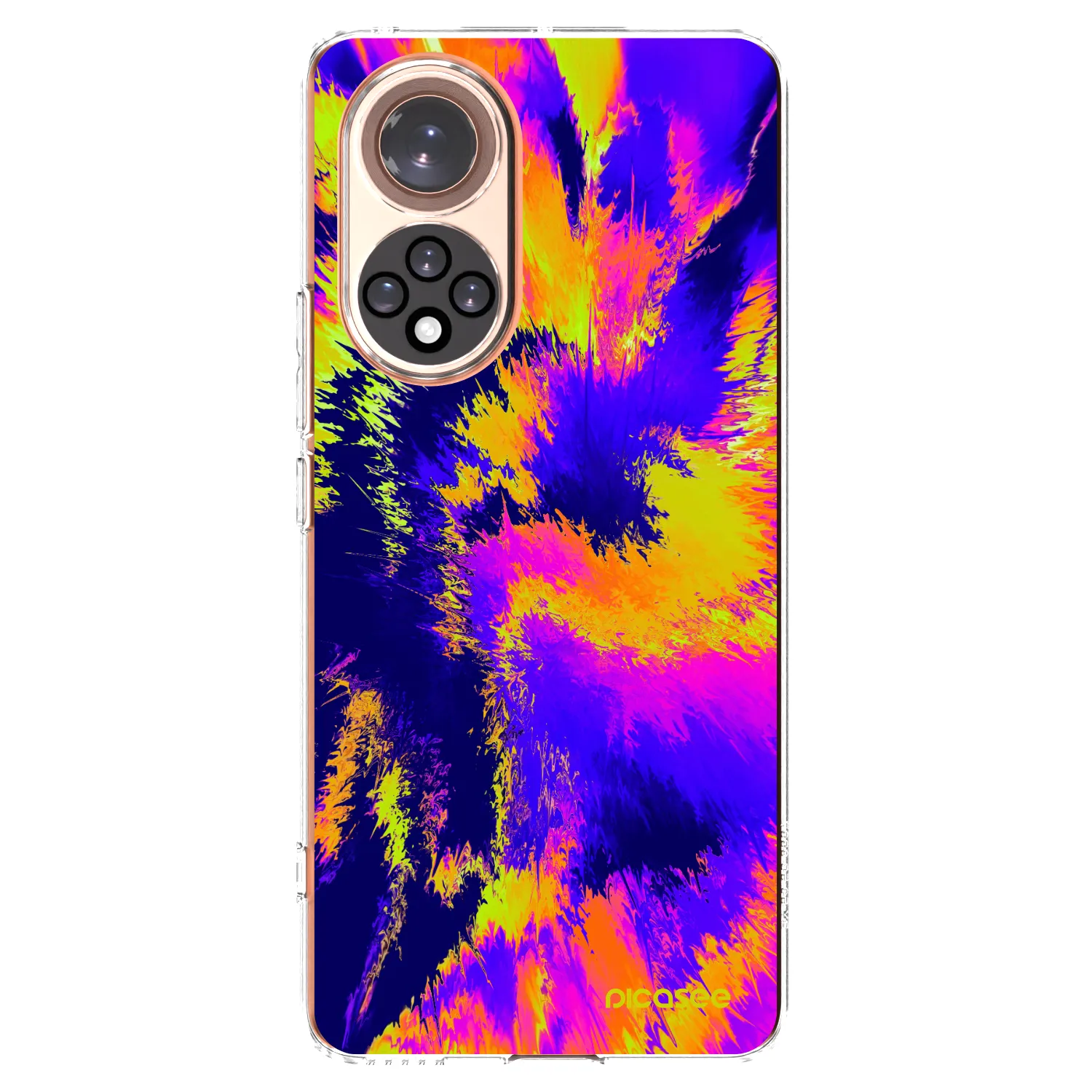 Picasee silikonska prozirna maskica za Honor 50 5G - Burn
