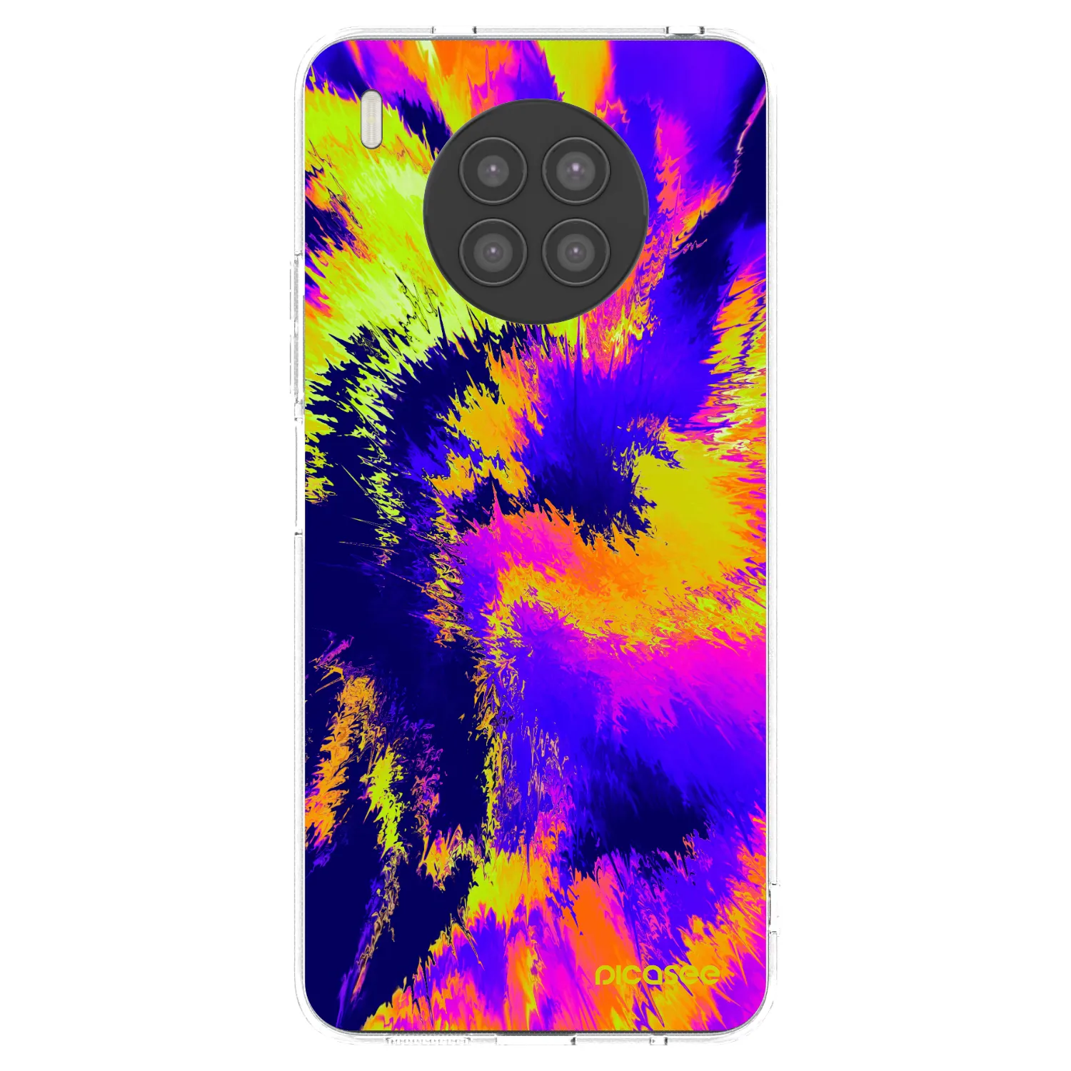 Picasee silikonska prozirna maskica za Huawei Nova 8i - Burn