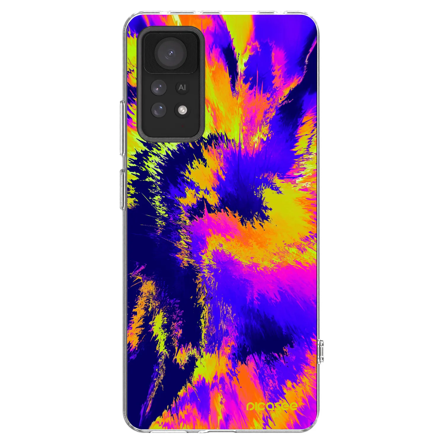 Picasee silikonska prozirna maskica za Xiaomi Redmi Note 11 Pro 5G - Burn