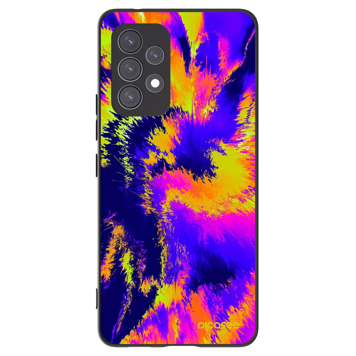Picasee crna silikonska maskica za Samsung Galaxy A53 5G A536 - Burn