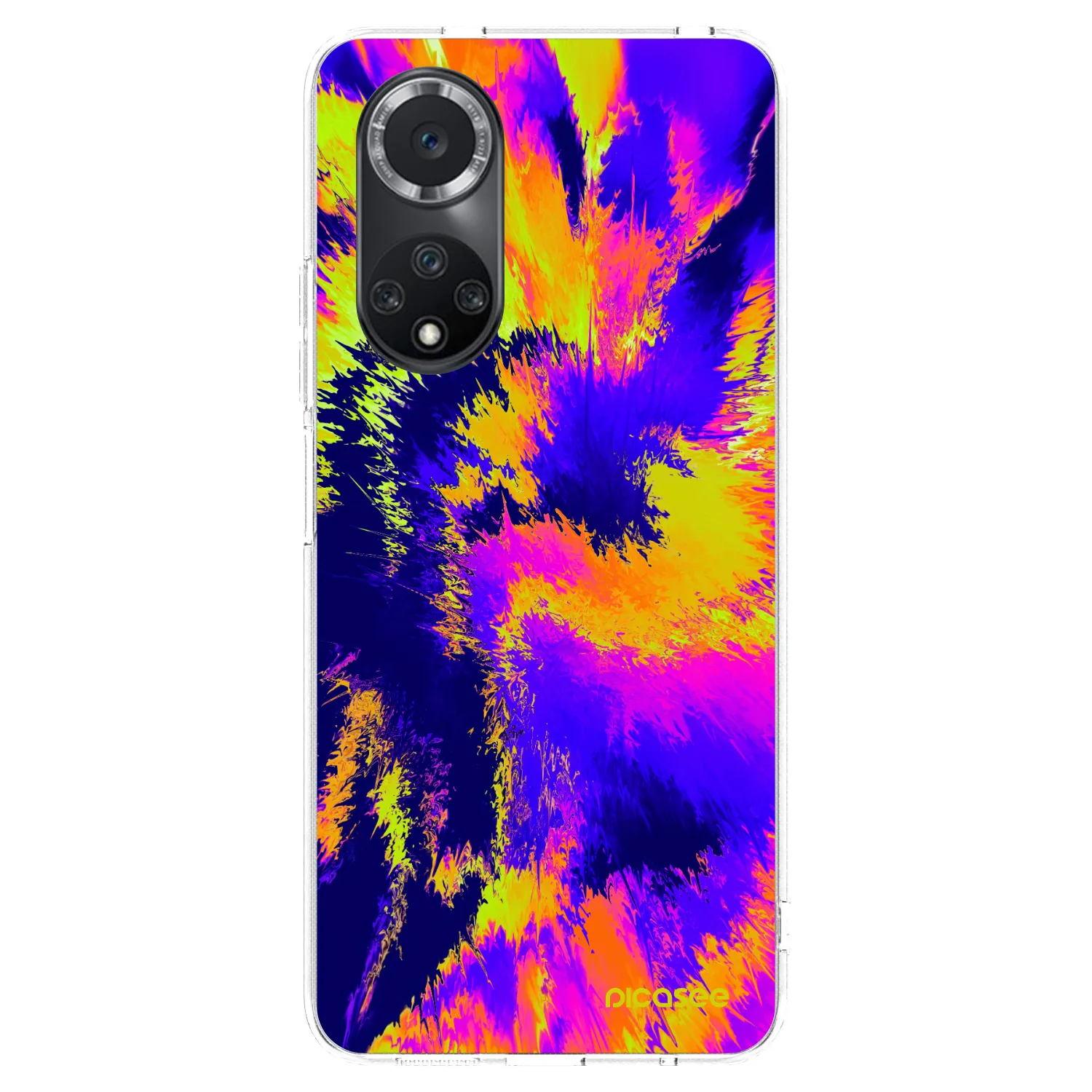 Picasee silikonska prozirna maskica za Huawei Nova 9 SE - Burn