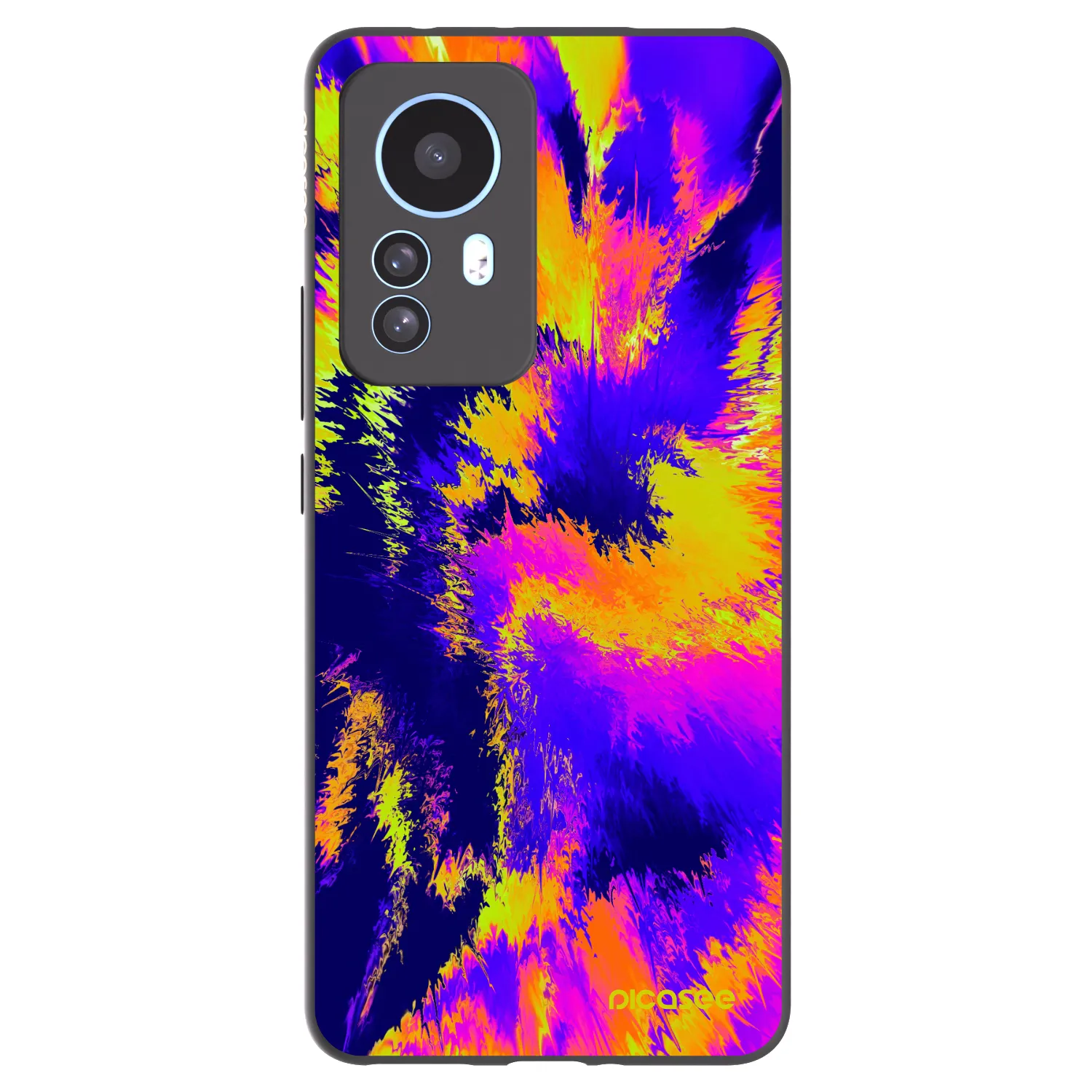 Picasee crna silikonska maskica za Xiaomi 12T - Burn
