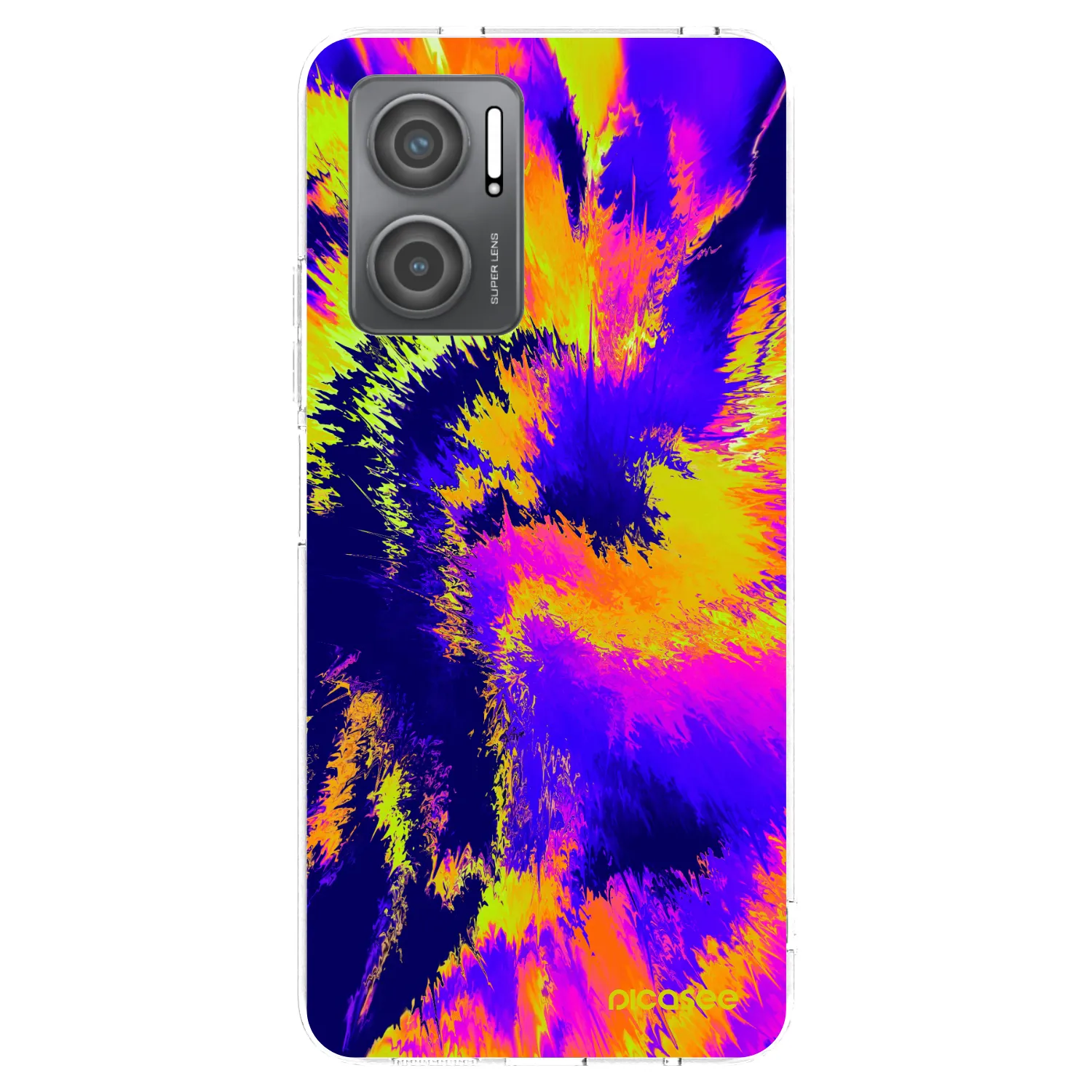 Picasee silikonska prozirna maskica za Xiaomi Redmi 10 5G - Burn