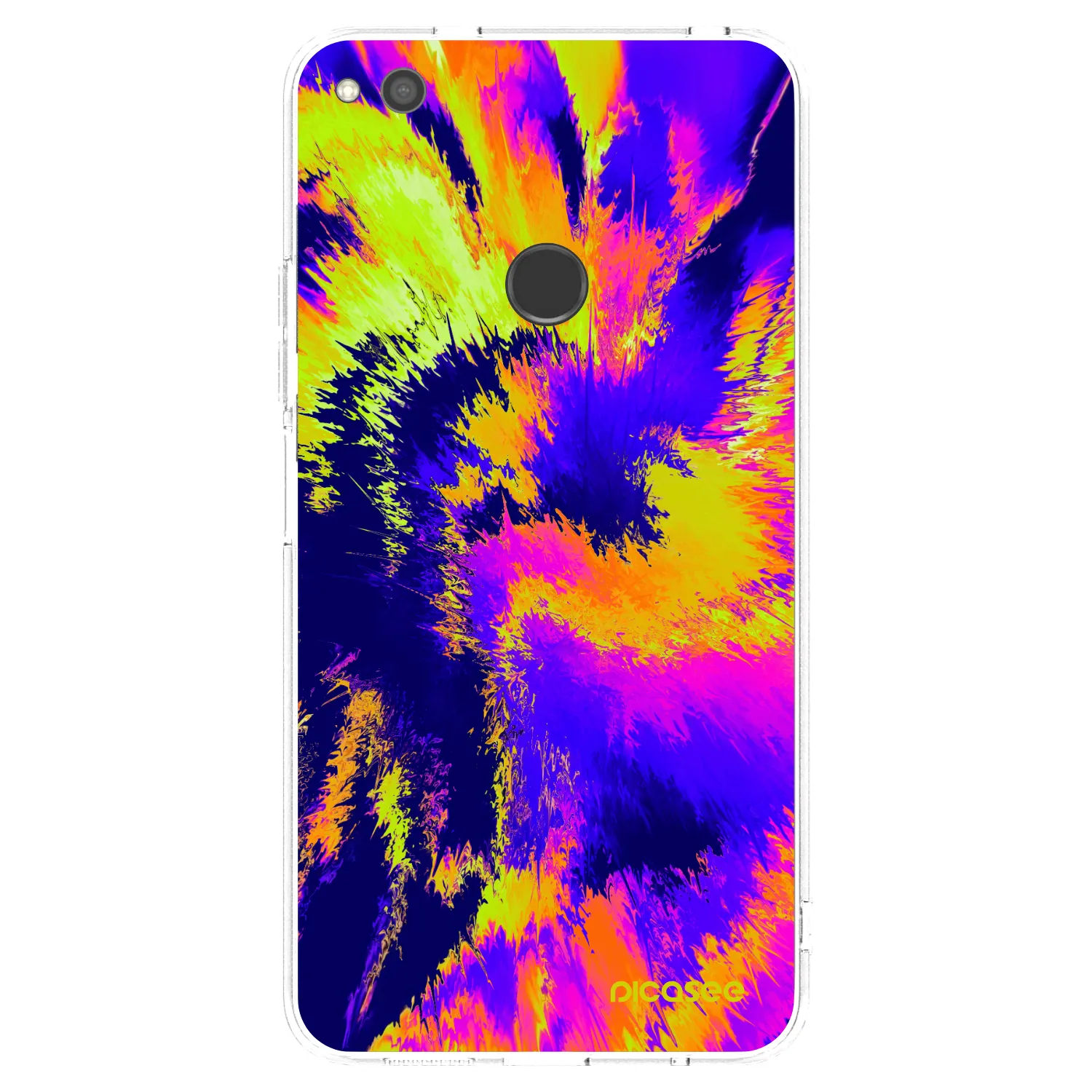 Picasee silikonska prozirna maskica za Huawei P9 Lite 2017 - Burn