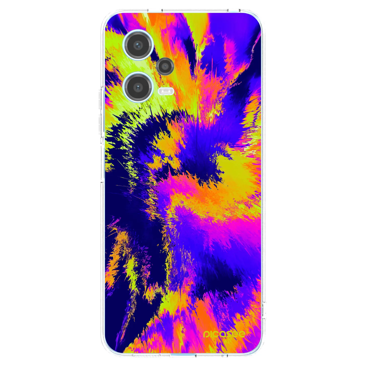 Picasee silikonska prozirna maskica za Xiaomi Redmi Note 12 5G - Burn