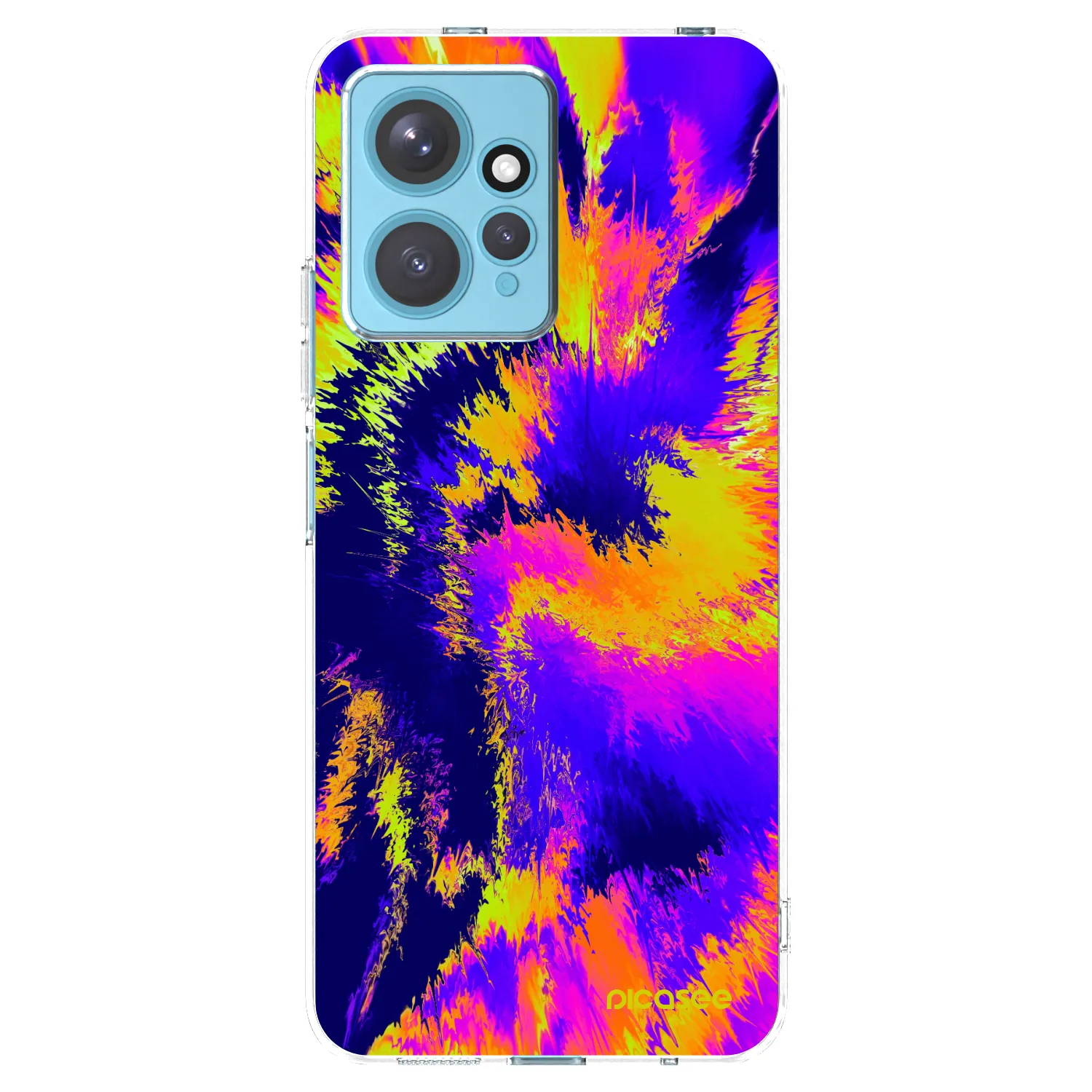 Picasee silikonska prozirna maskica za Xiaomi Redmi Note 12 4G - Burn