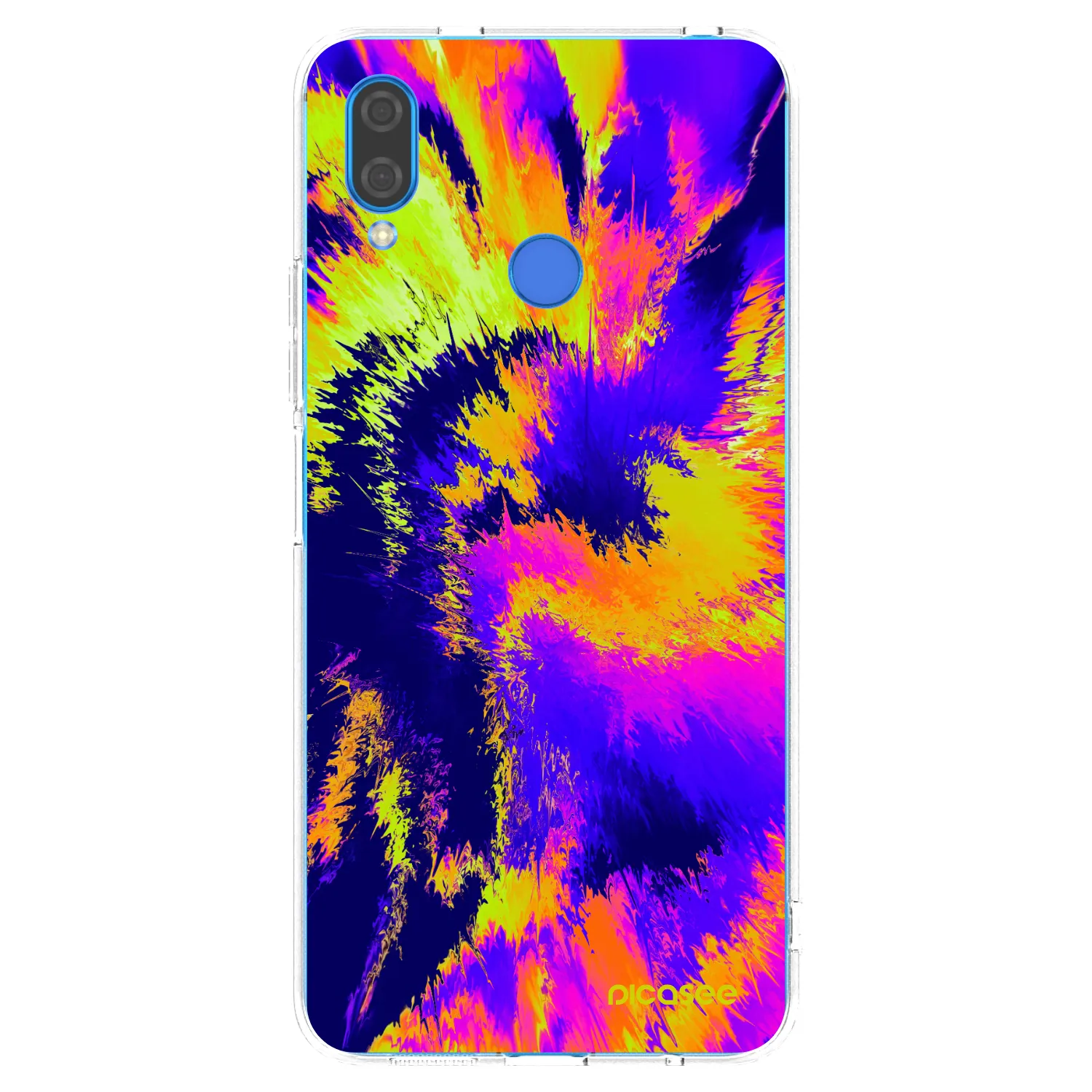 Picasee silikonska prozirna maskica za Huawei Nova 3 - Burn