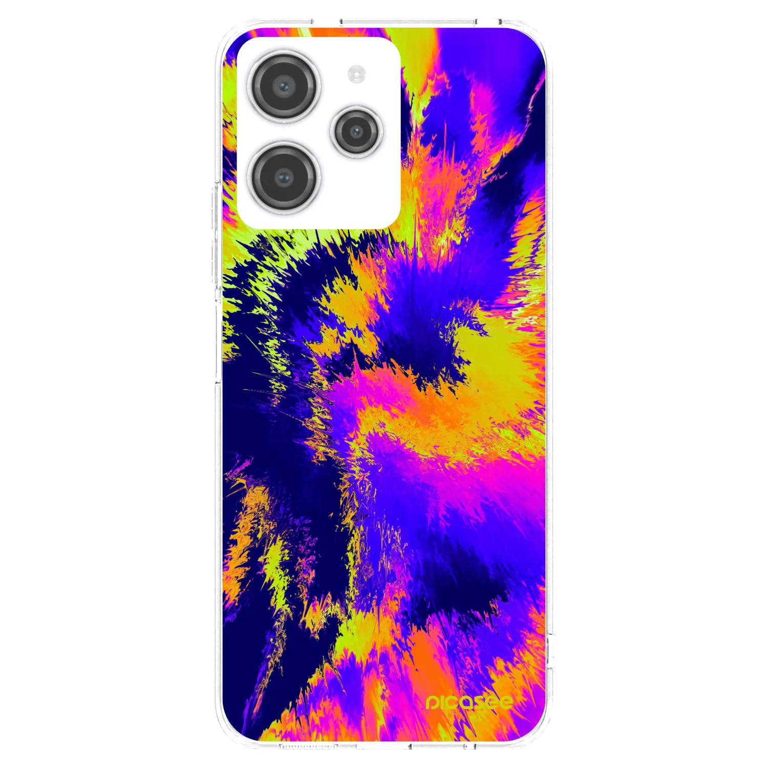 Picasee silikonska prozirna maskica za Xiaomi Redmi 12 4G - Burn