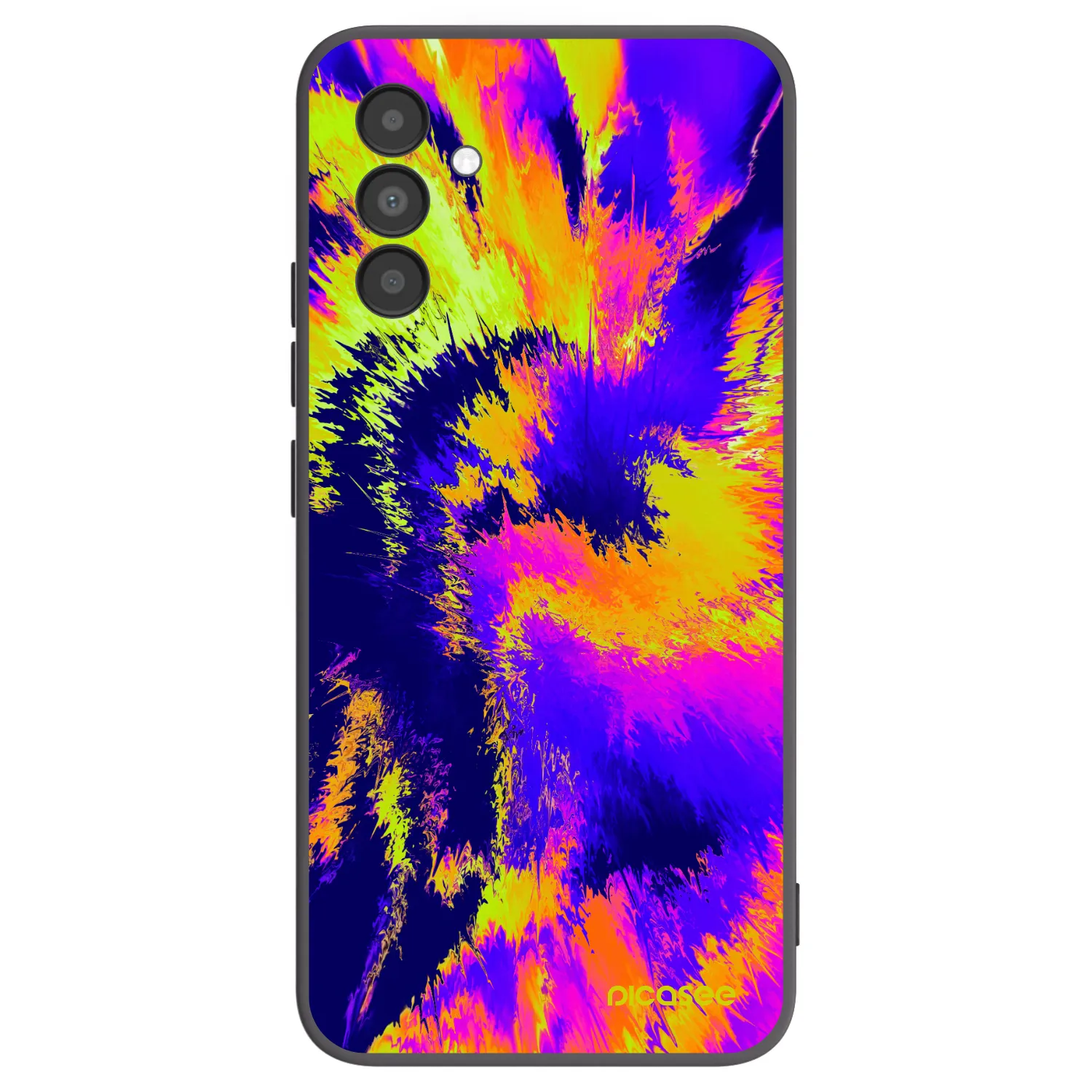 Picasee crna silikonska maskica za Samsung Galaxy A04s A047F - Burn