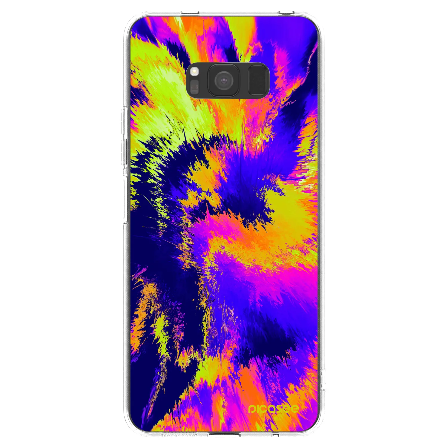 Picasee silikonska prozirna maskica za Samsung Galaxy S8 G950F - Burn