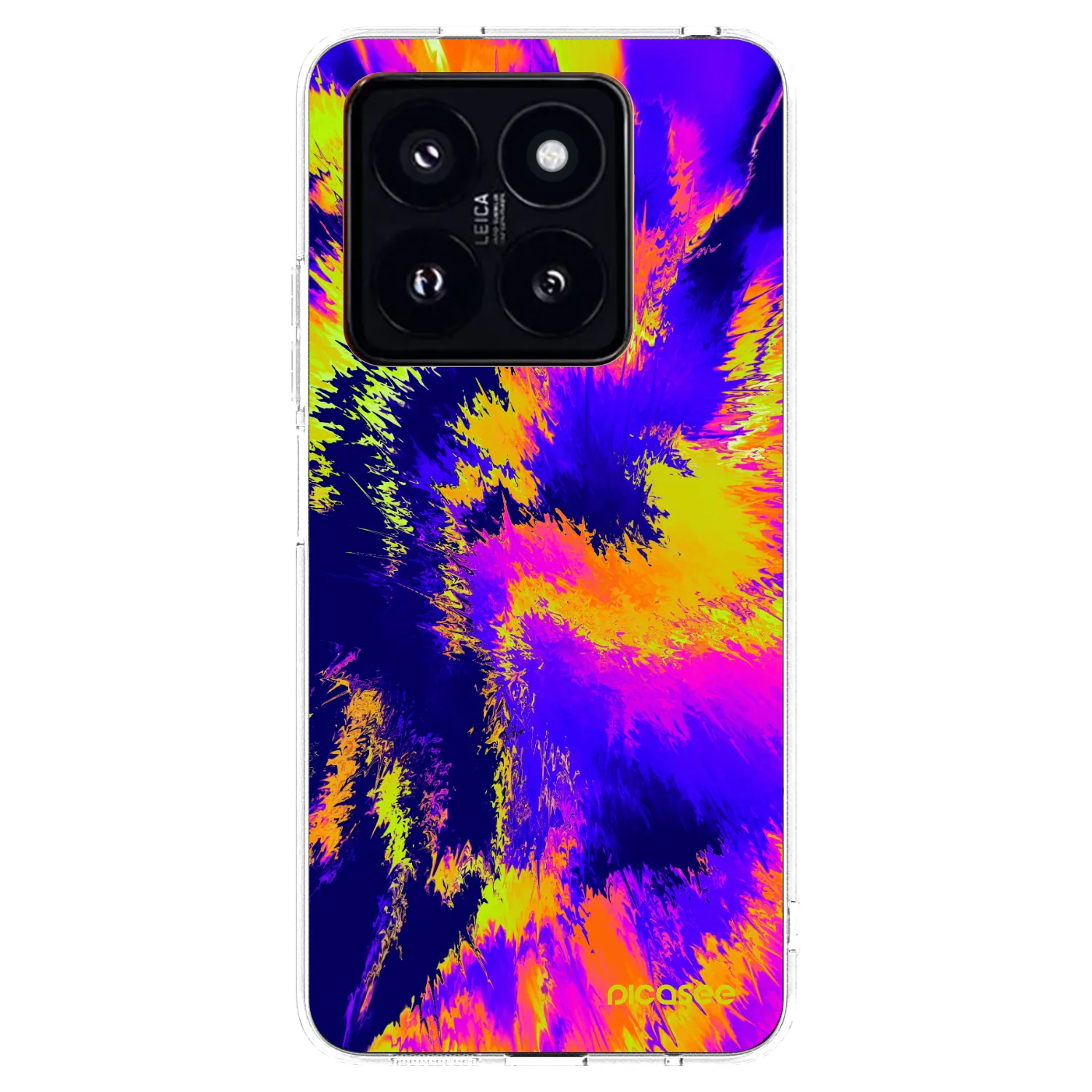 Picasee silikonska prozirna maskica za Xiaomi 14 Pro - Burn