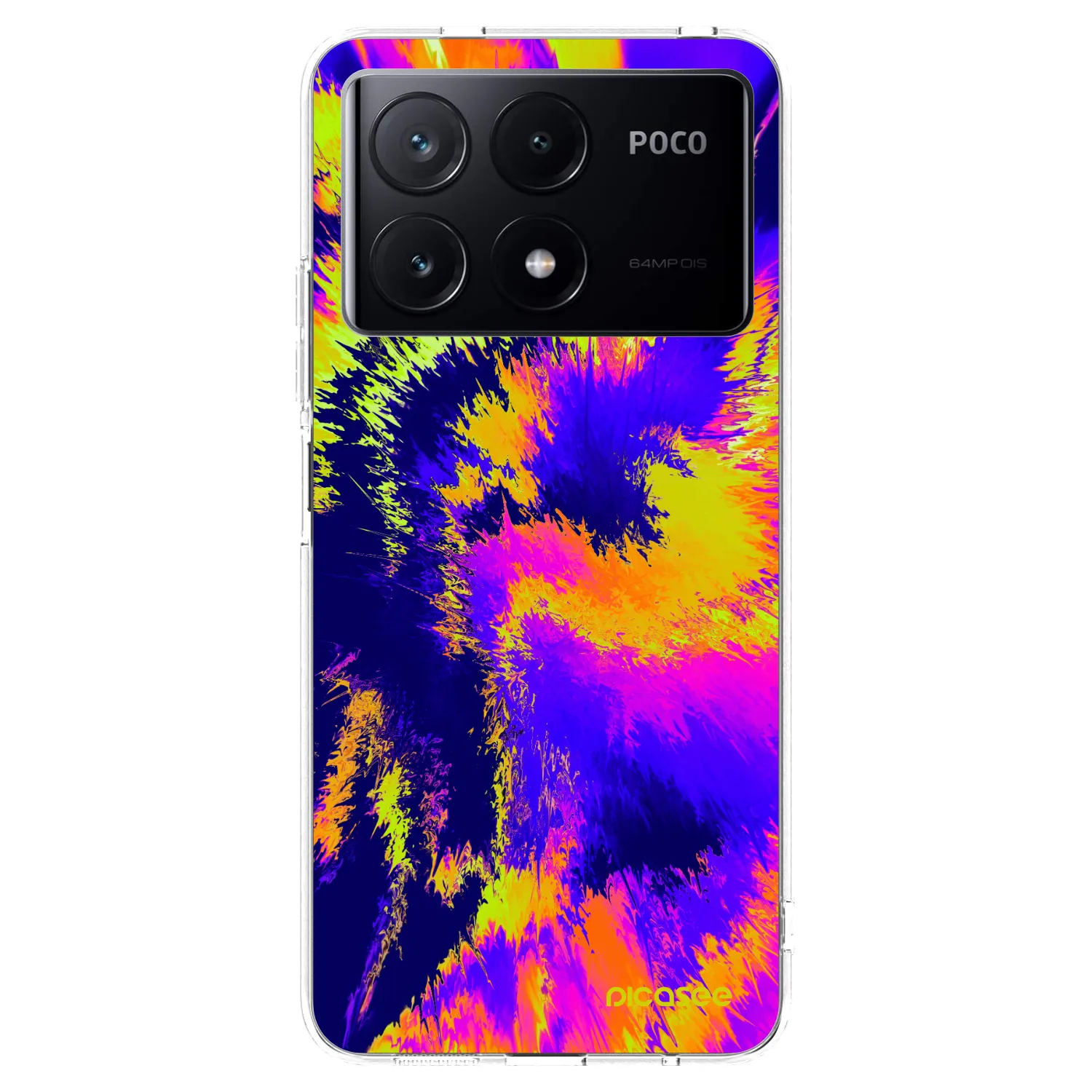 Picasee silikonska prozirna maskica za Xiaomi Poco X6 Pro - Burn