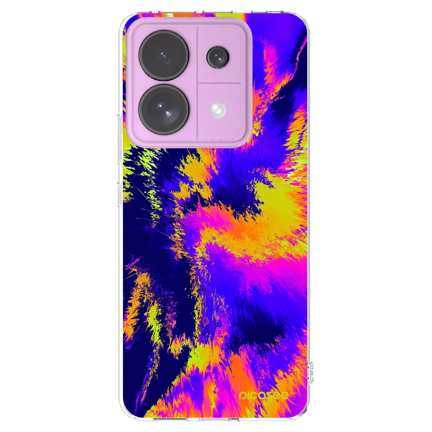 Picasee silikonska prozirna maskica za Xiaomi Redmi Note 13 Pro 5G - Burn