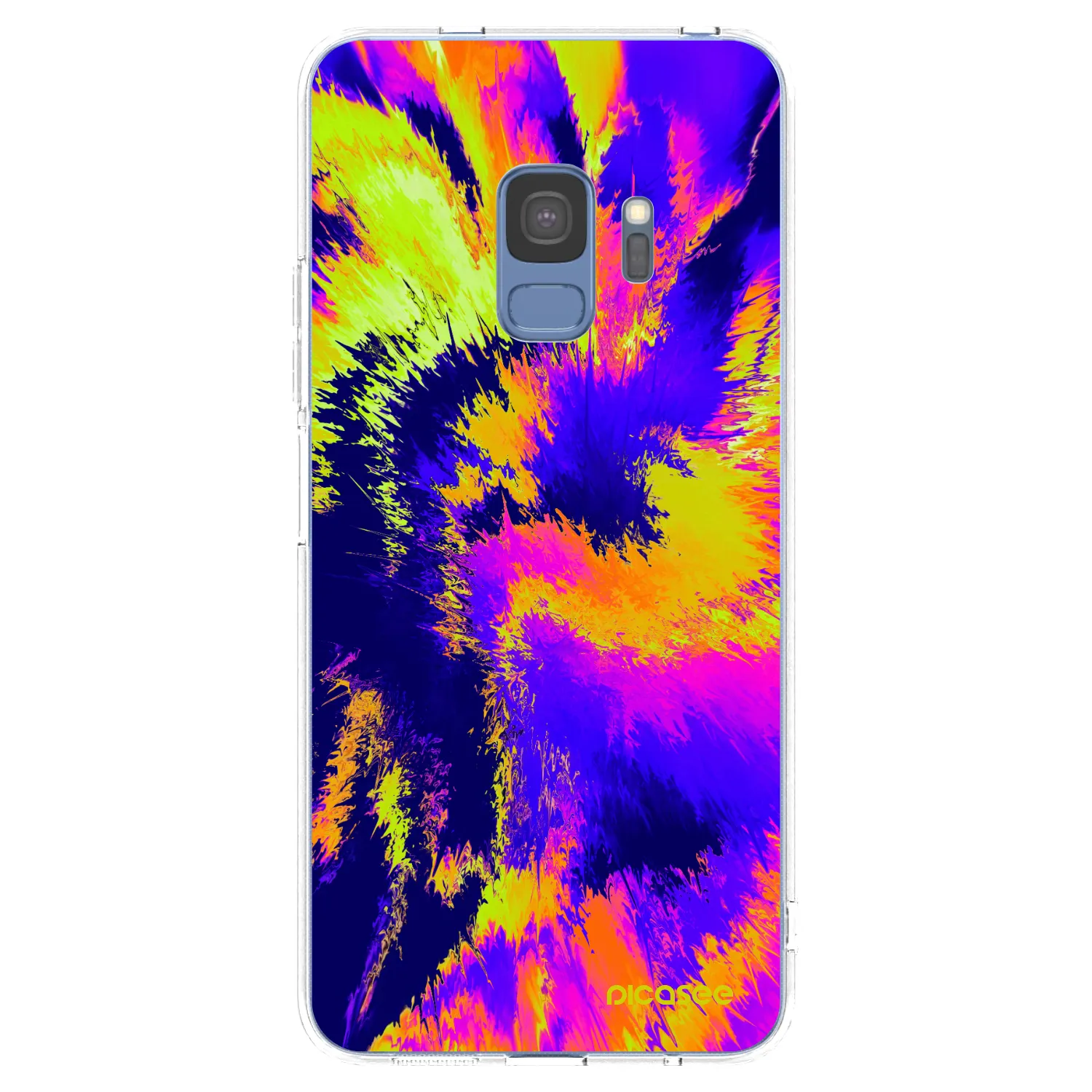 Picasee silikonska prozirna maskica za Samsung Galaxy S9 G960F - Burn