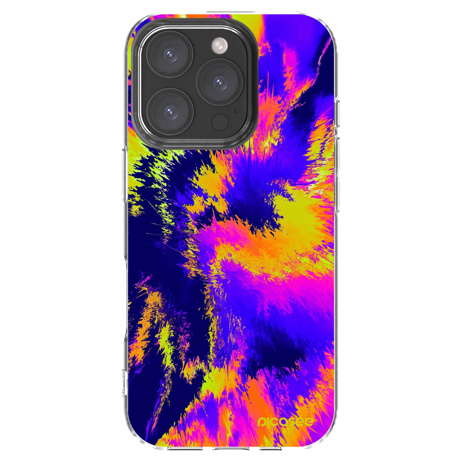 Picasee silikonska prozirna maskica za Apple iPhone 16 Pro - Burn