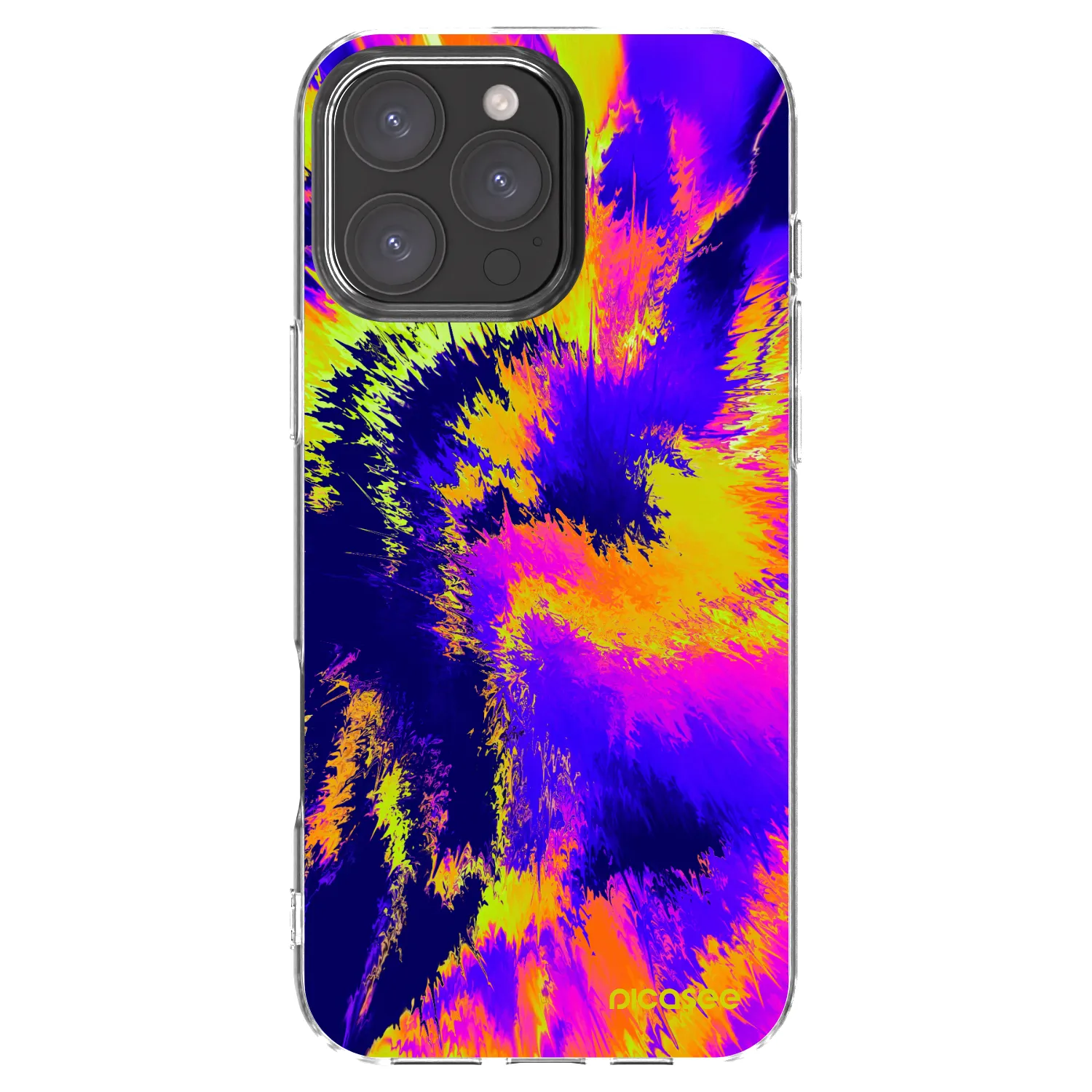 Picasee silikonska prozirna maskica za Apple iPhone 16 Pro Max - Burn