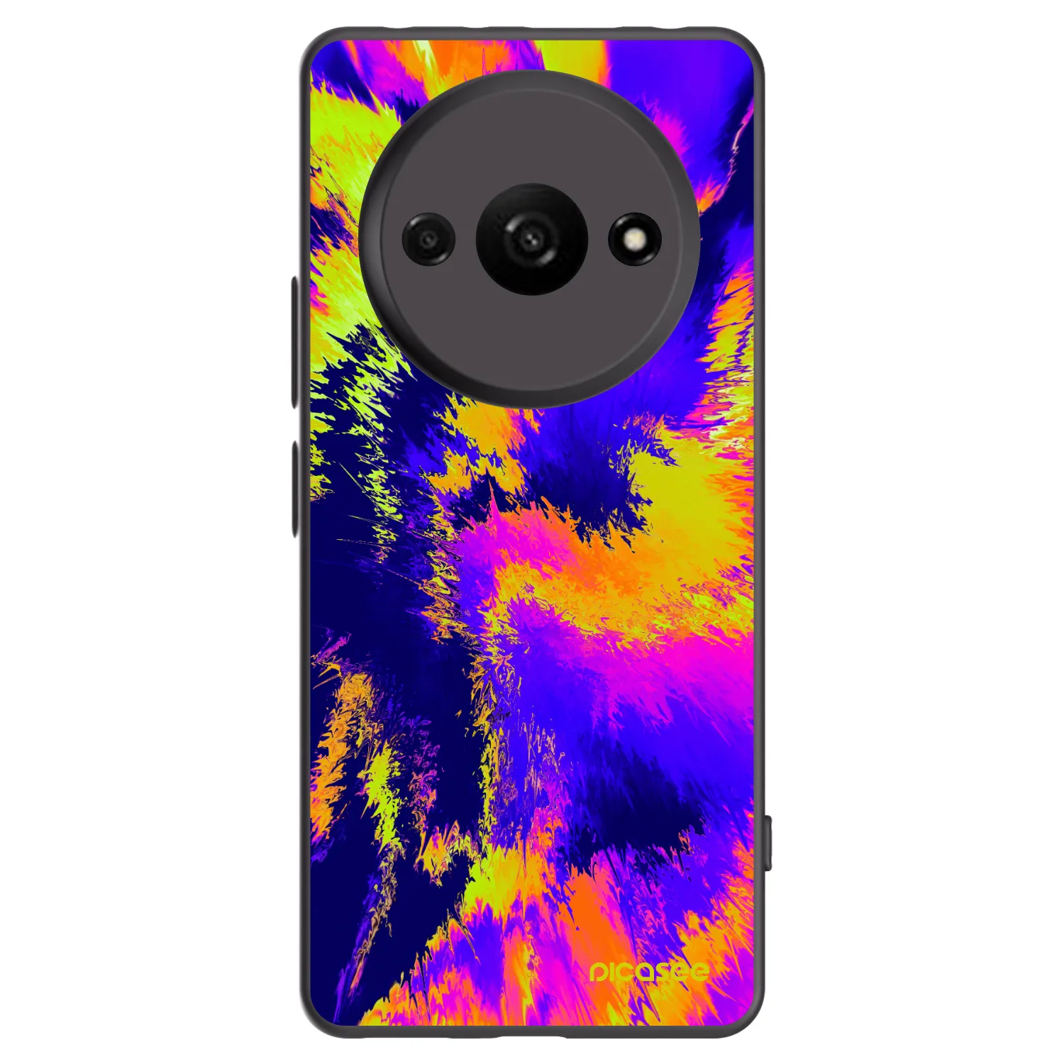 Picasee crna silikonska maskica za Xiaomi Redmi A3 - Burn