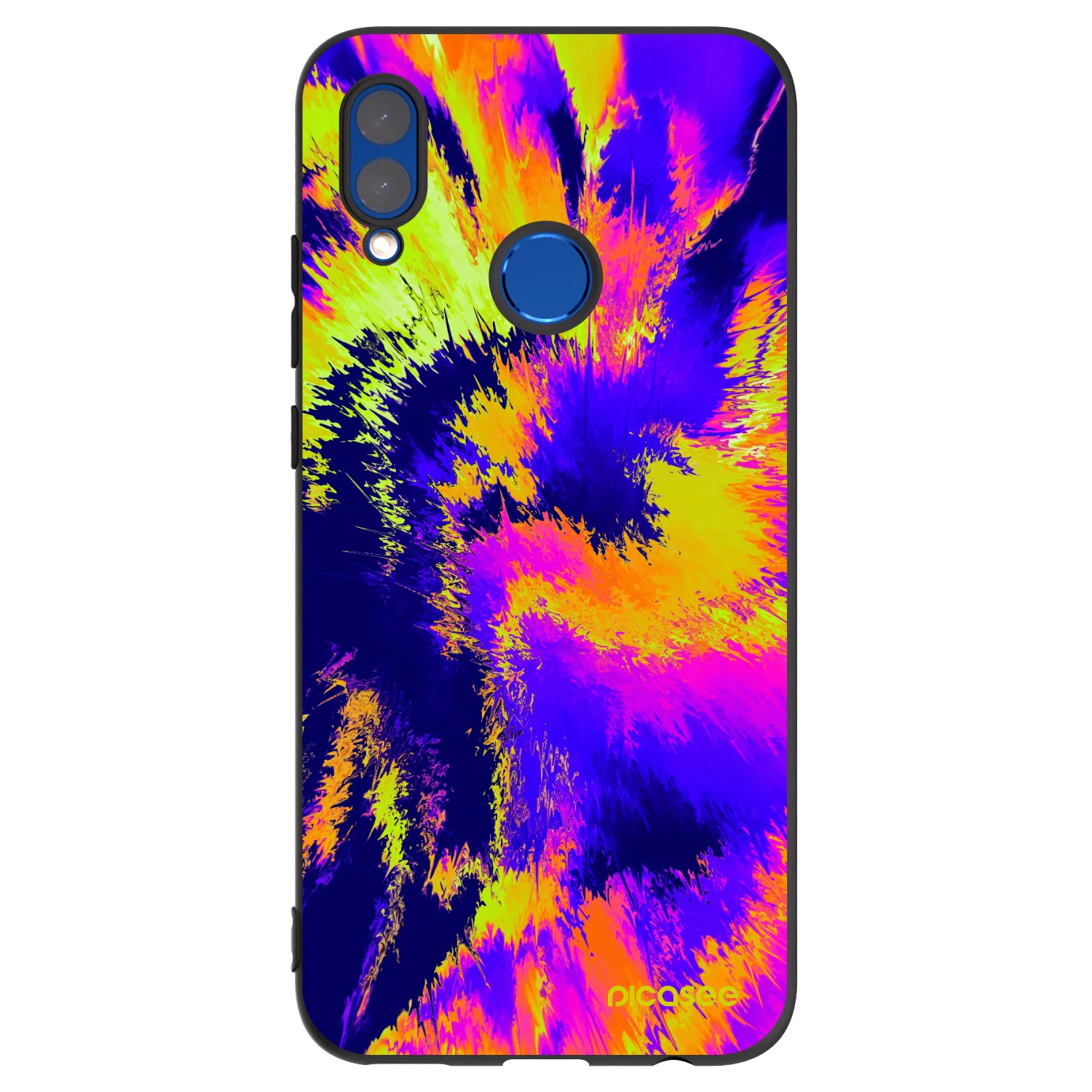 Picasee crna silikonska maskica za Huawei P Smart 2019 - Burn