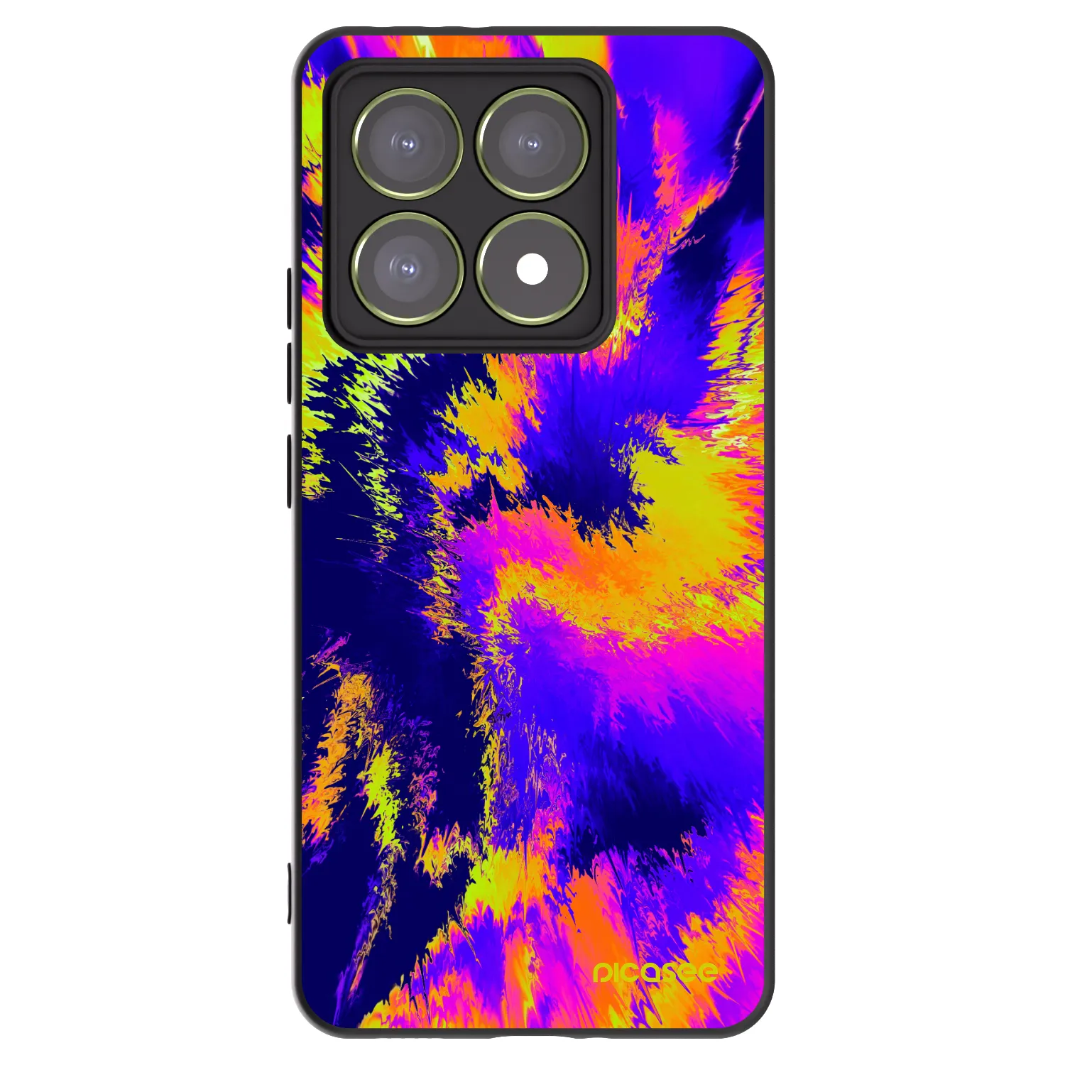 Picasee crna silikonska maskica za Xiaomi 14T - Burn