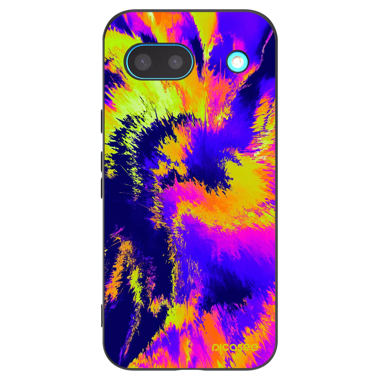 Picasee crna silikonska maskica za Google Pixel 8 - Burn