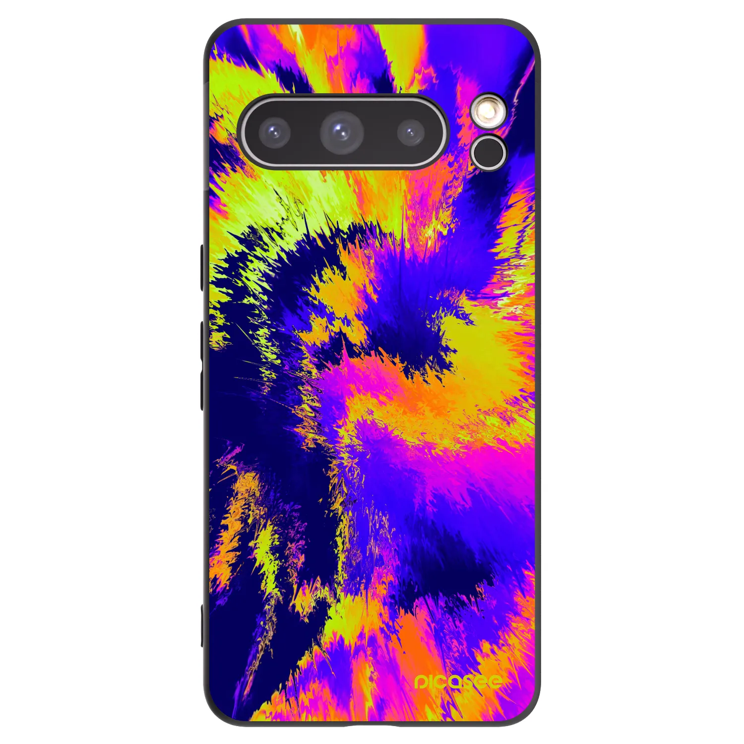 Picasee crna silikonska maskica za Google Pixel 8 Pro - Burn