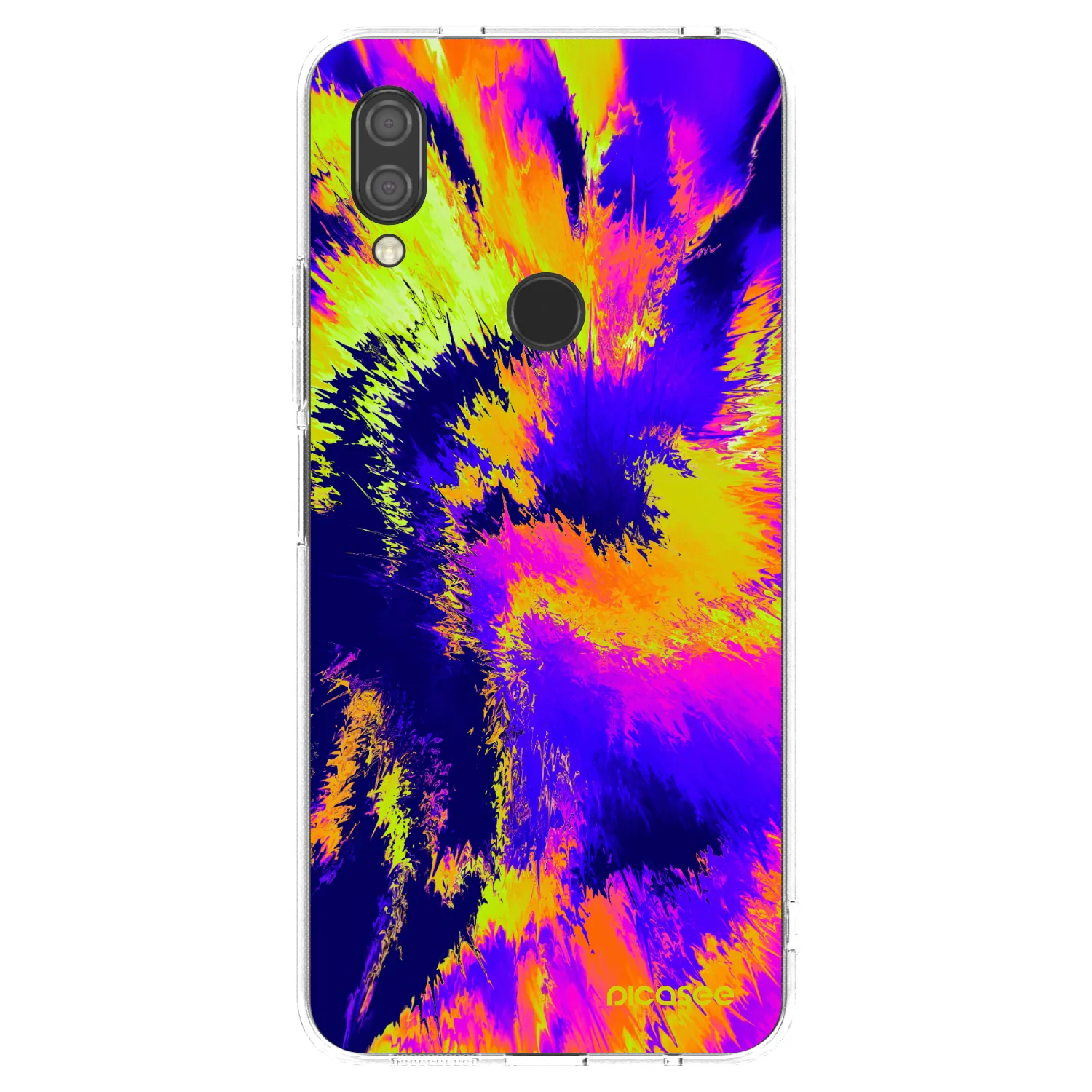 Picasee silikonska prozirna maskica za Xiaomi Redmi 7 - Burn