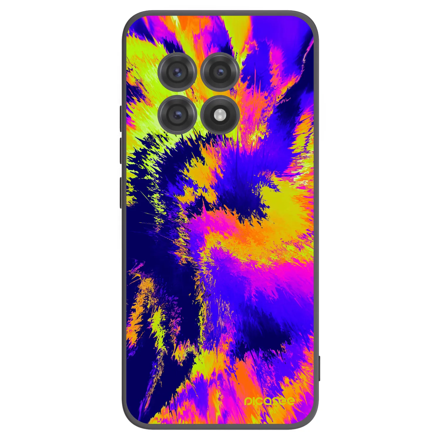 Picasee crna silikonska maskica za OnePlus 13R 5G - Burn