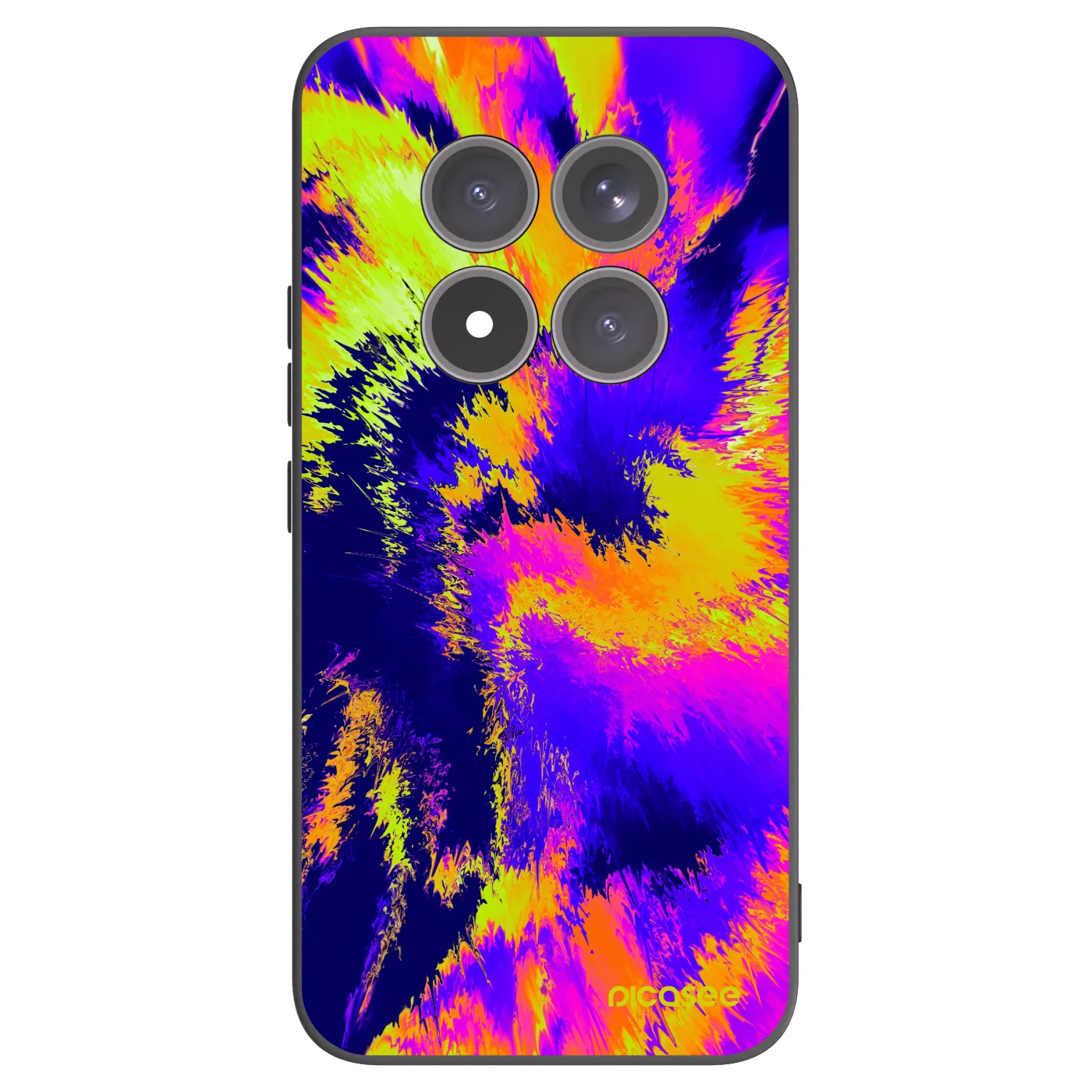 Picasee crna silikonska maskica za Xiaomi Redmi Note 15 Pro+ - Burn