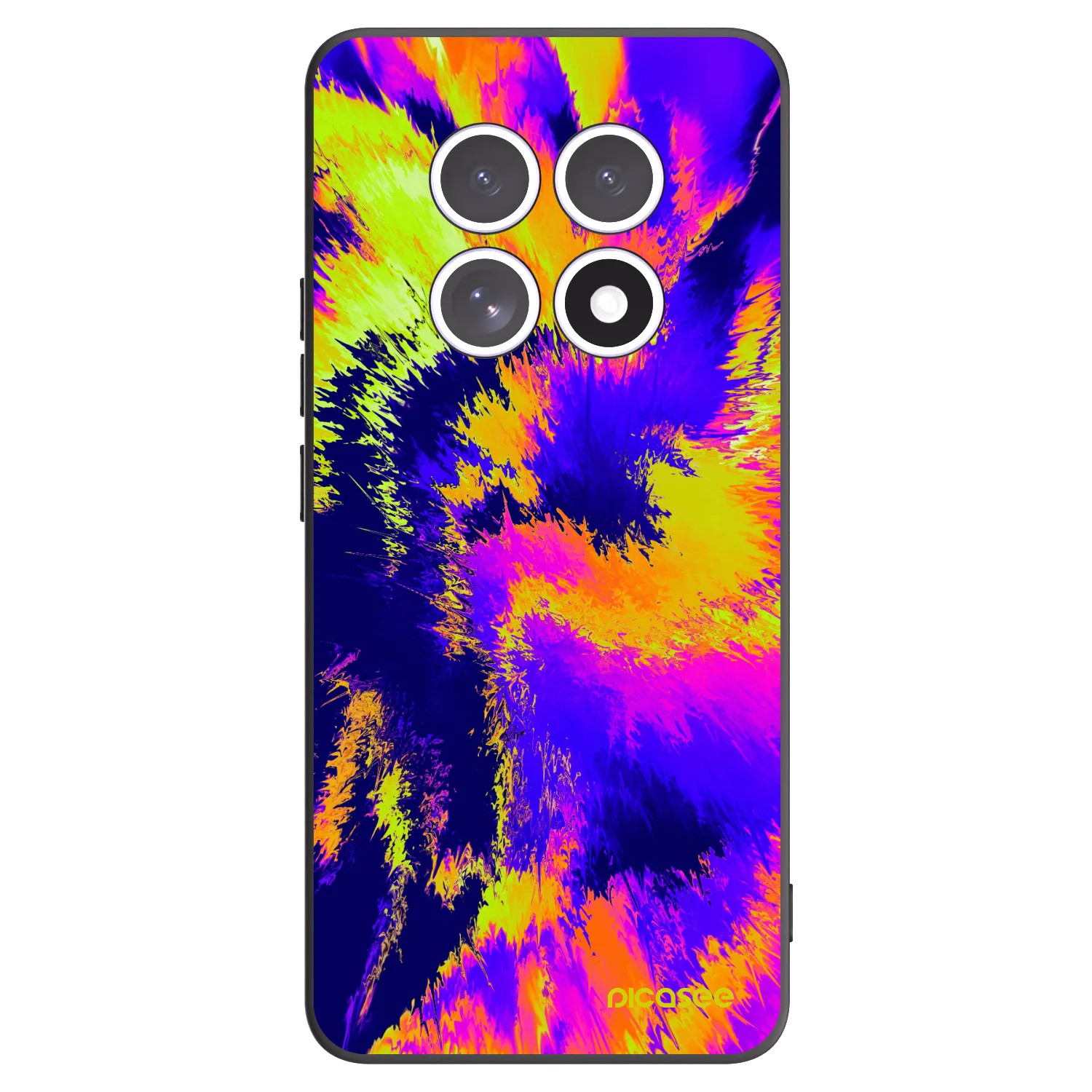 Picasee crna silikonska maskica za Xiaomi Redmi Note 15 - Burn