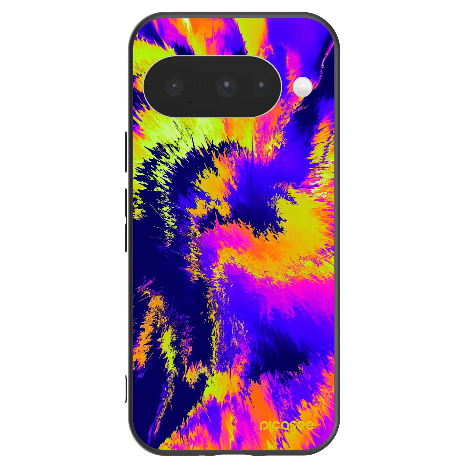 Picasee crna silikonska maskica za Google Pixel 10 - Burn
