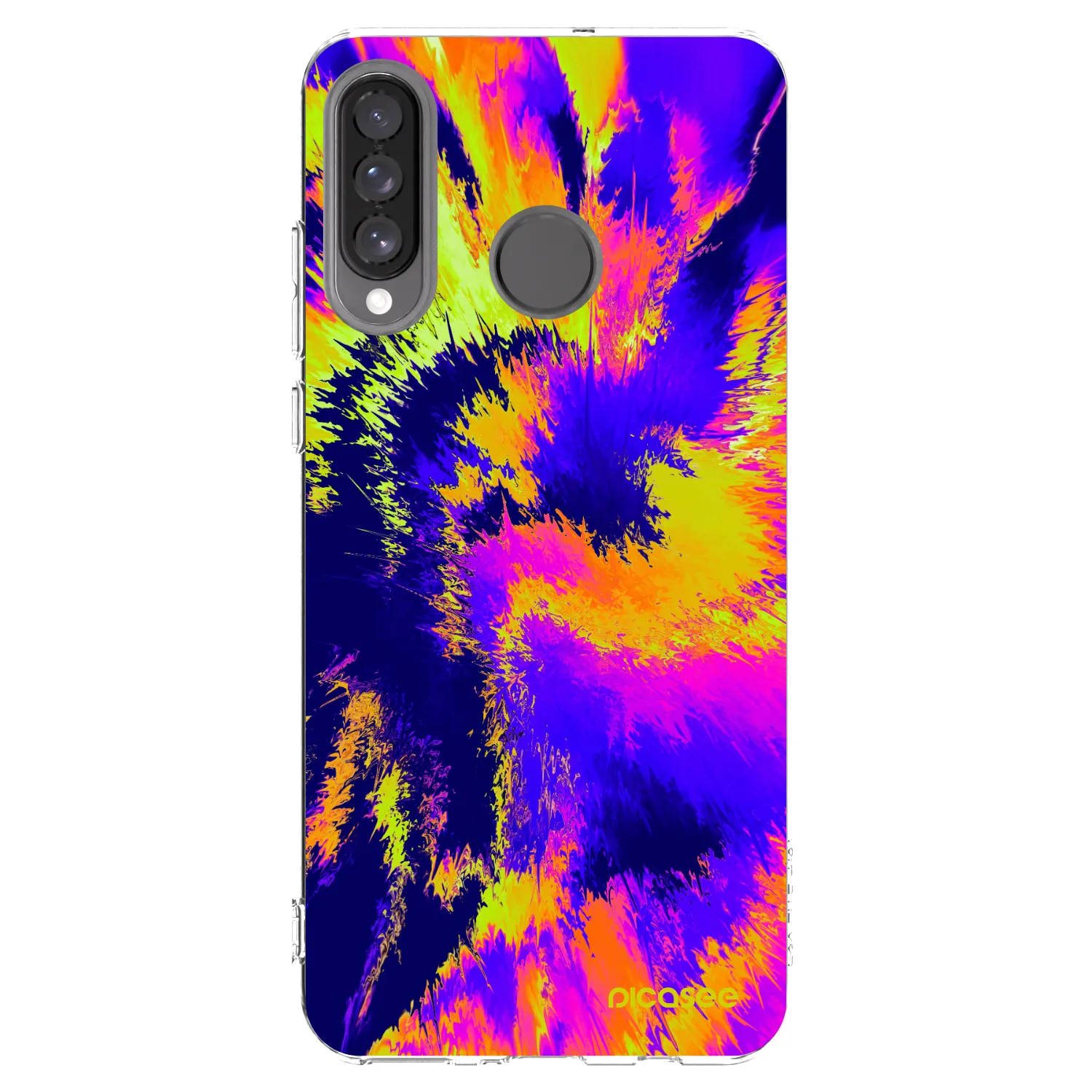 Picasee silikonska prozirna maskica za Huawei P30 Lite - Burn