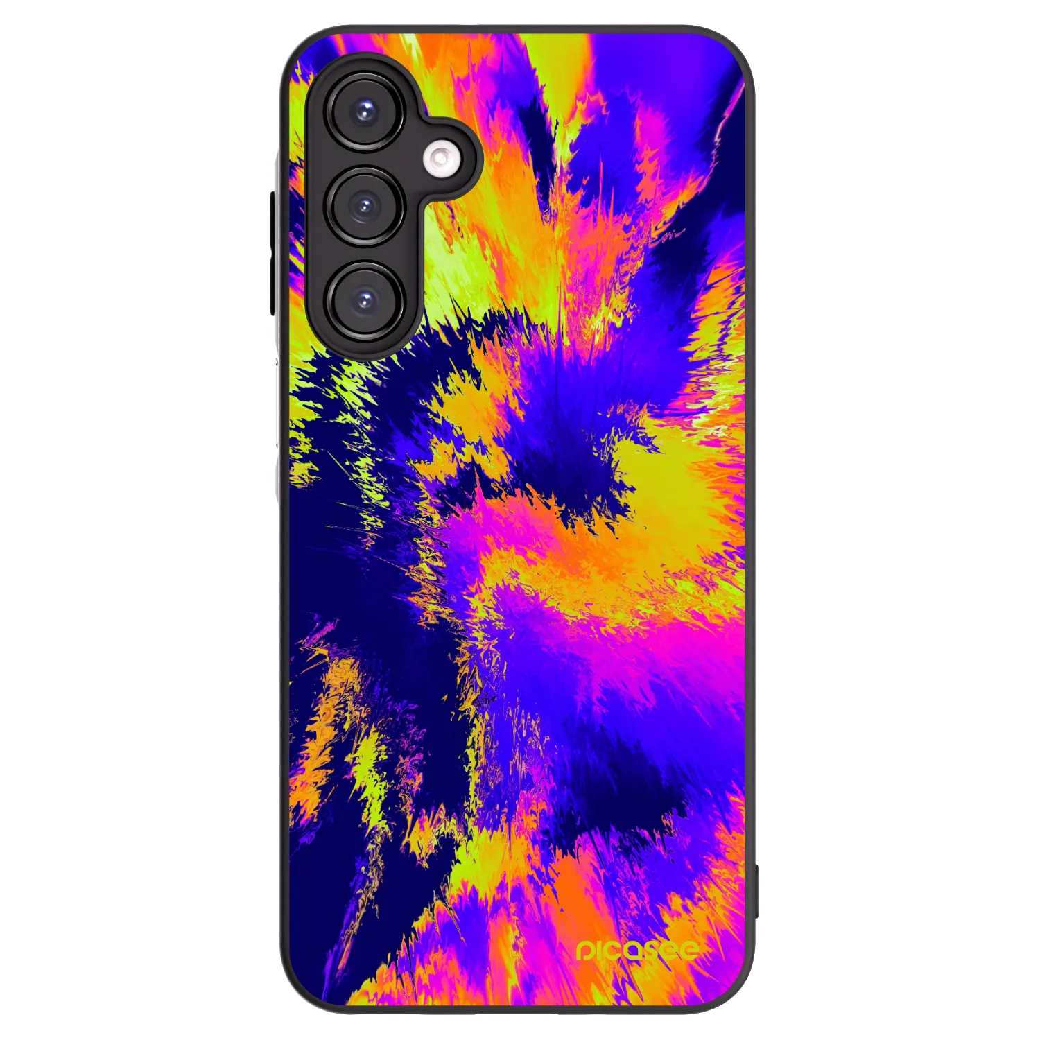 Picasee crna silikonska maskica za Samsung Galaxy A16 4G - Burn