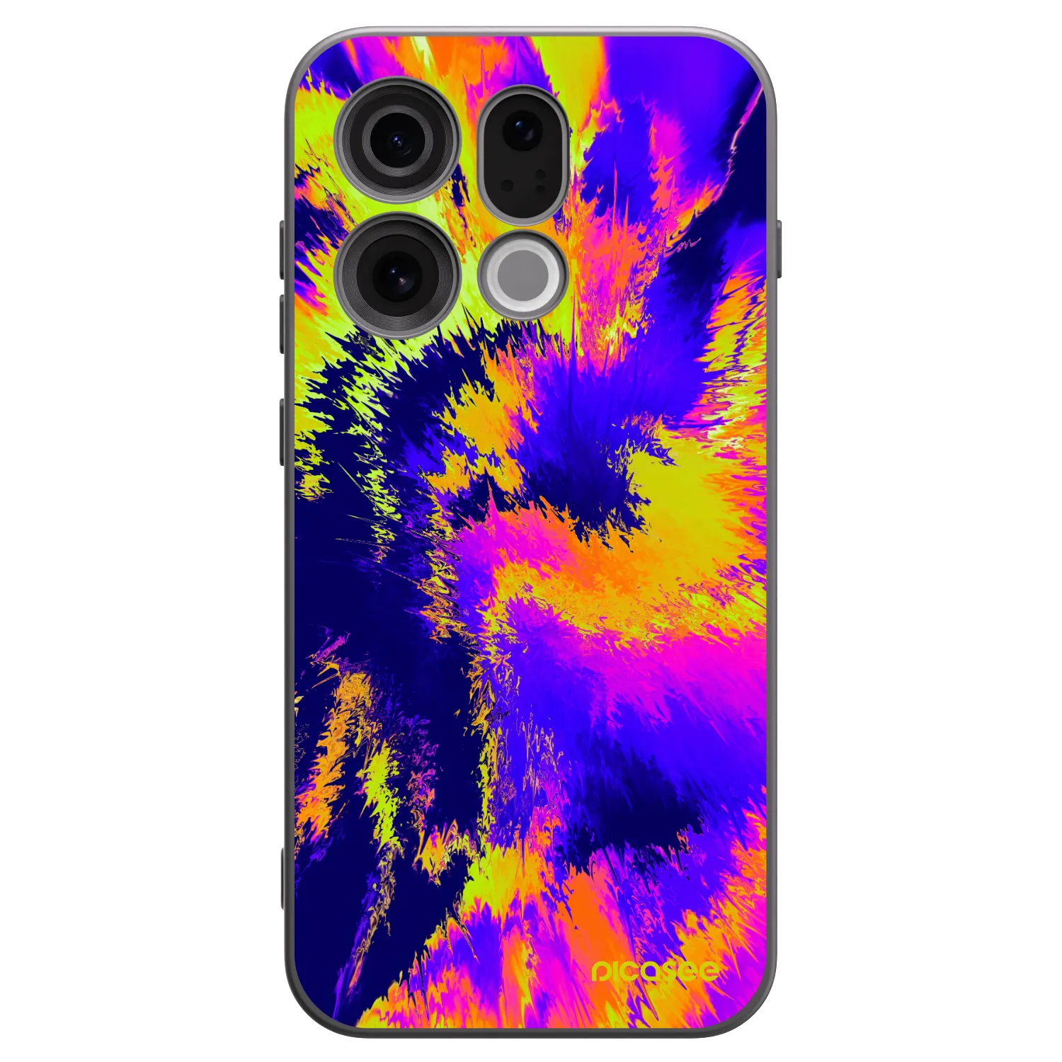 Picasee crna silikonska maskica za OPPO Find X9 - Burn