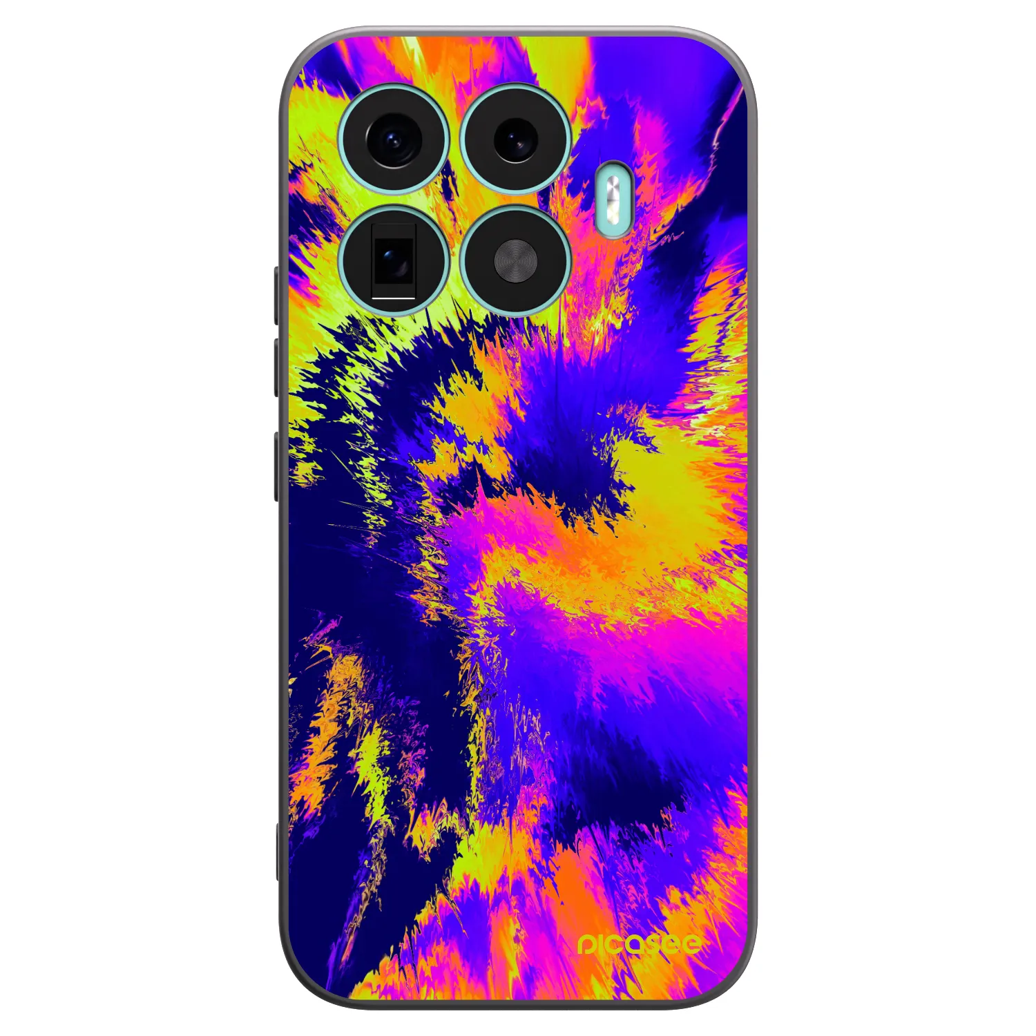 Picasee crna silikonska maskica za Xiaomi 17T - Burn