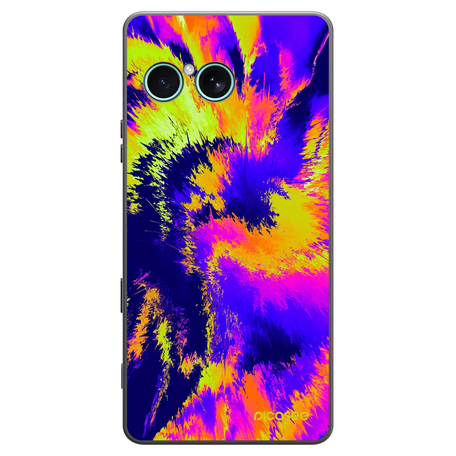Picasee crna silikonska maskica za Sony Xperia 10 VII - Burn