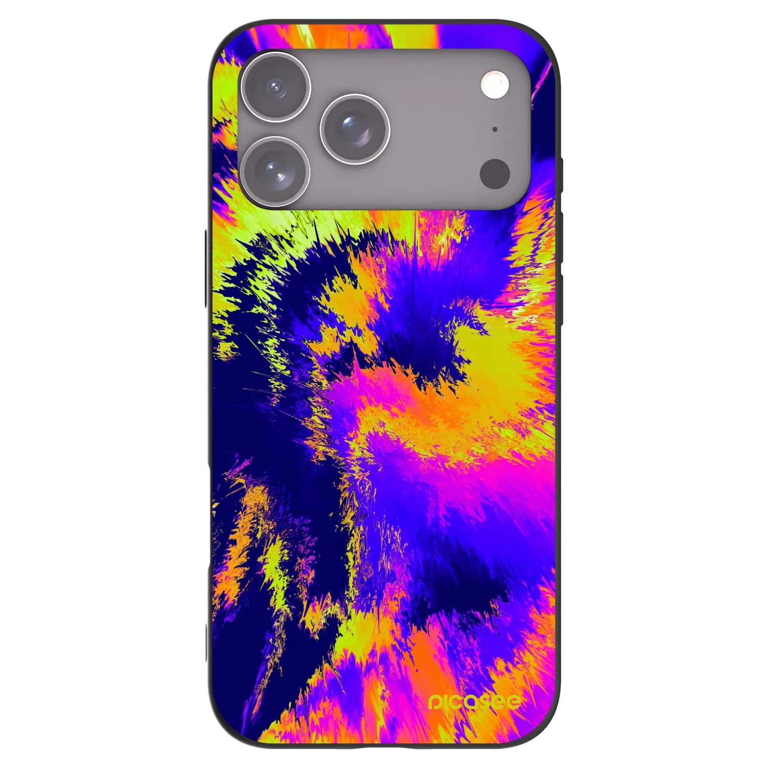 Picasee crna silikonska maskica za Apple iPhone 18 Pro Max - Burn