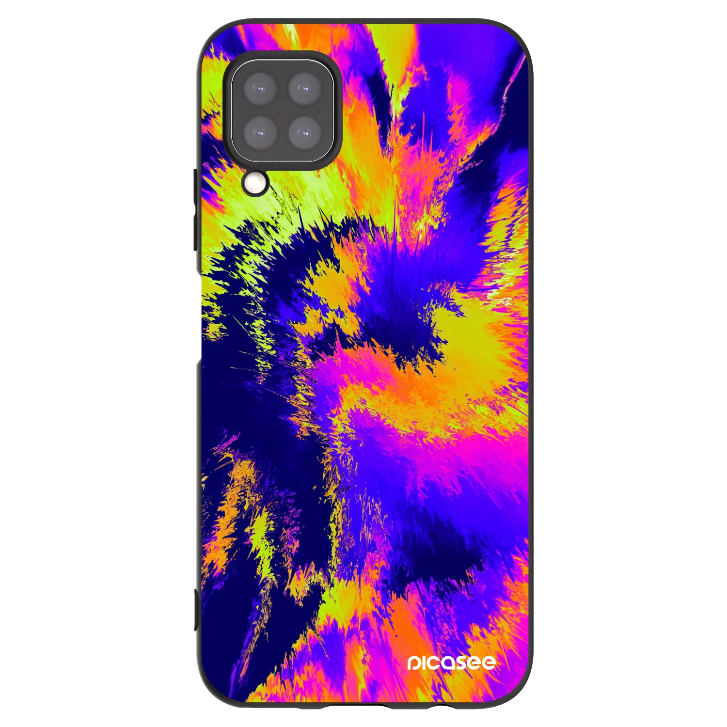 Picasee crna silikonska maskica za Huawei P40 Lite - Burn