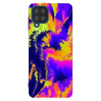 Picasee silikonska prozirna maskica za Samsung Galaxy A12 A125F - Burn