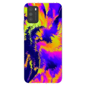 Picasee silikonska prozirna maskica za Xiaomi Poco M3 - Burn