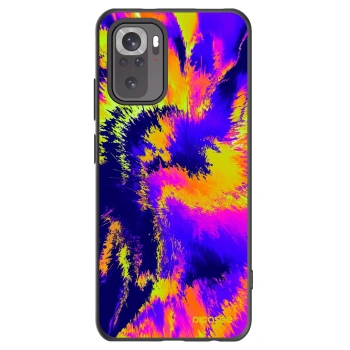 Picasee crna silikonska maskica za Xiaomi Redmi Note 10S - Burn