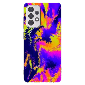 Picasee silikonska prozirna maskica za Samsung Galaxy A52s 5G A528B - Burn