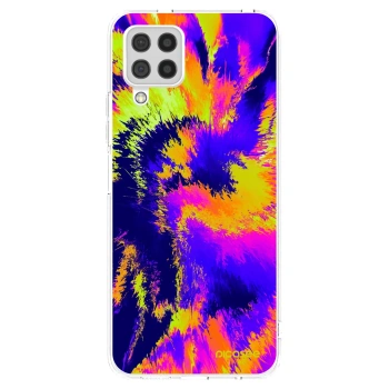 Picasee silikonska prozirna maskica za Samsung Galaxy A22 A225F 4G - Burn
