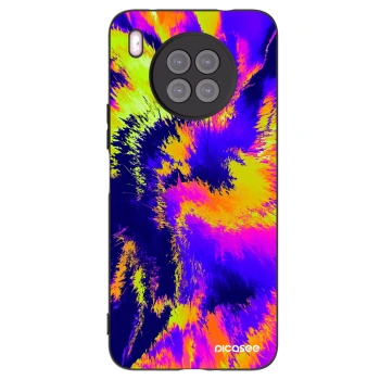 Picasee crna silikonska maskica za Huawei Nova 8i - Burn