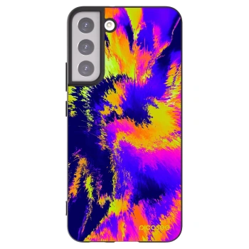 Picasee crna silikonska maskica za Samsung Galaxy S22+ 5G - Burn