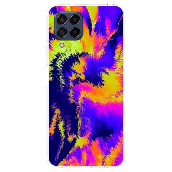Picasee silikonska prozirna maskica za Samsung Galaxy M53 5G - Burn