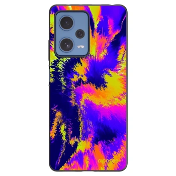 Picasee crna silikonska maskica za Xiaomi Redmi Note 12 Pro 5G - Burn