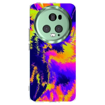 Picasee silikonska prozirna maskica za Honor Magic5 Pro - Burn